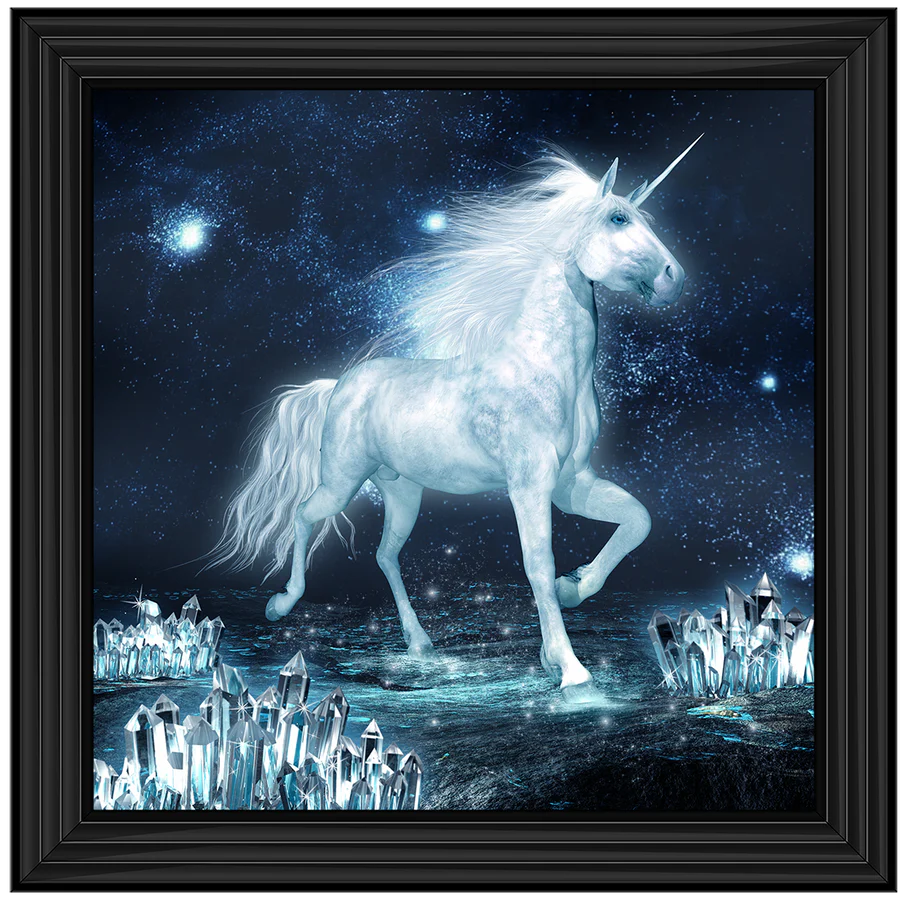 Starlight Magical Unicorn – Framed Picture