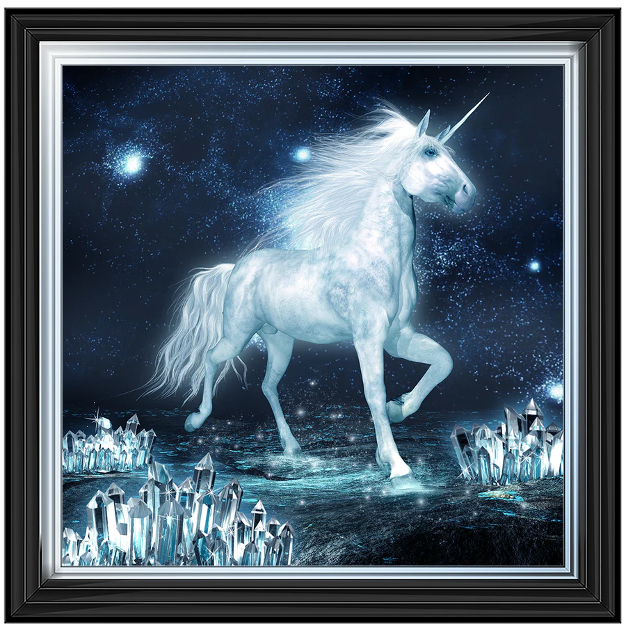 Starlight Magical Unicorn – Framed Picture