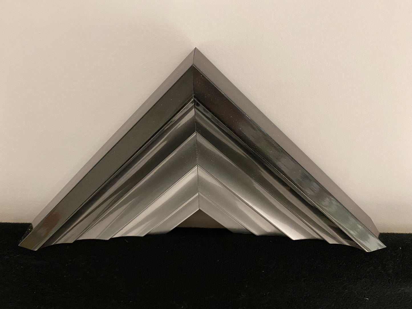 Black & Grey Five Step Style Picture Frame (C664)