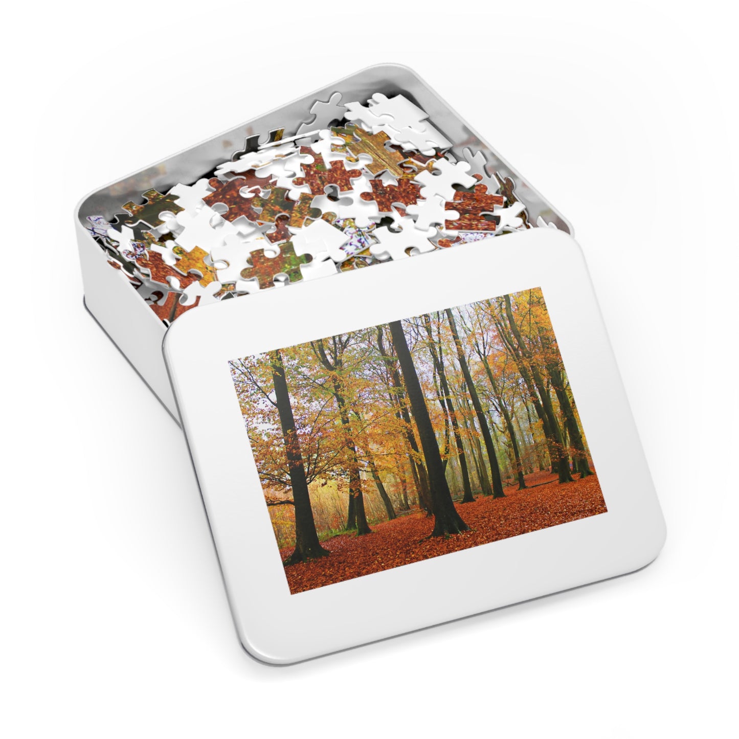 Delamere Forest In Autumn - Jigsaw Puzzle