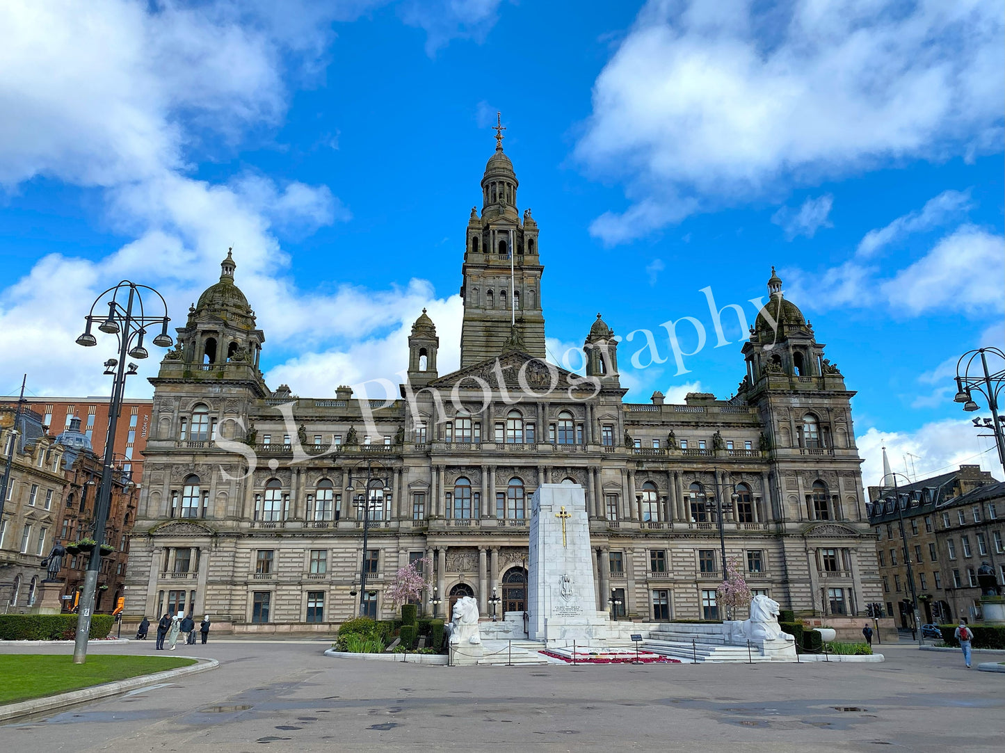 Glasgow George Square - Print
