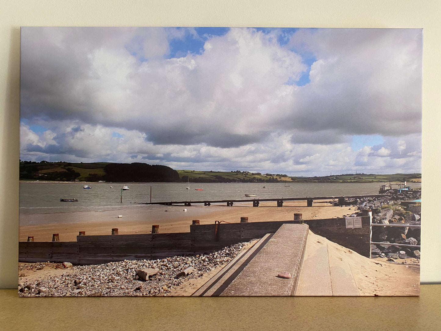 Ferryside Beach, Carmarthenshire - Print