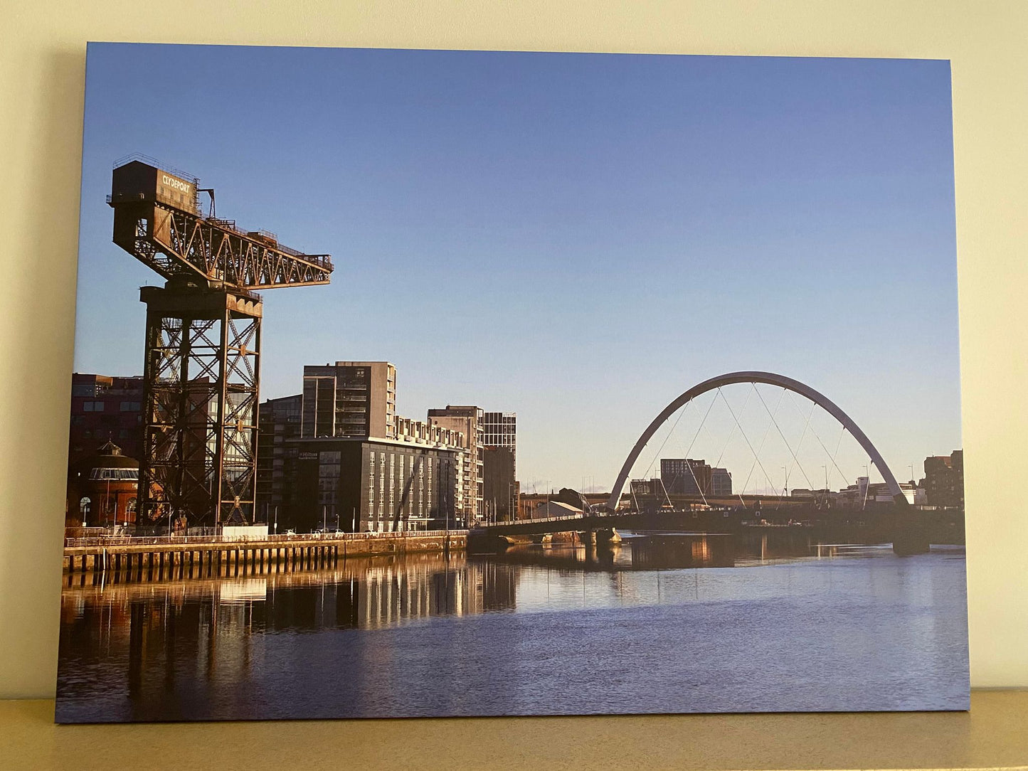 Glasgow Clyde Arc & Finnieston Crane - Print