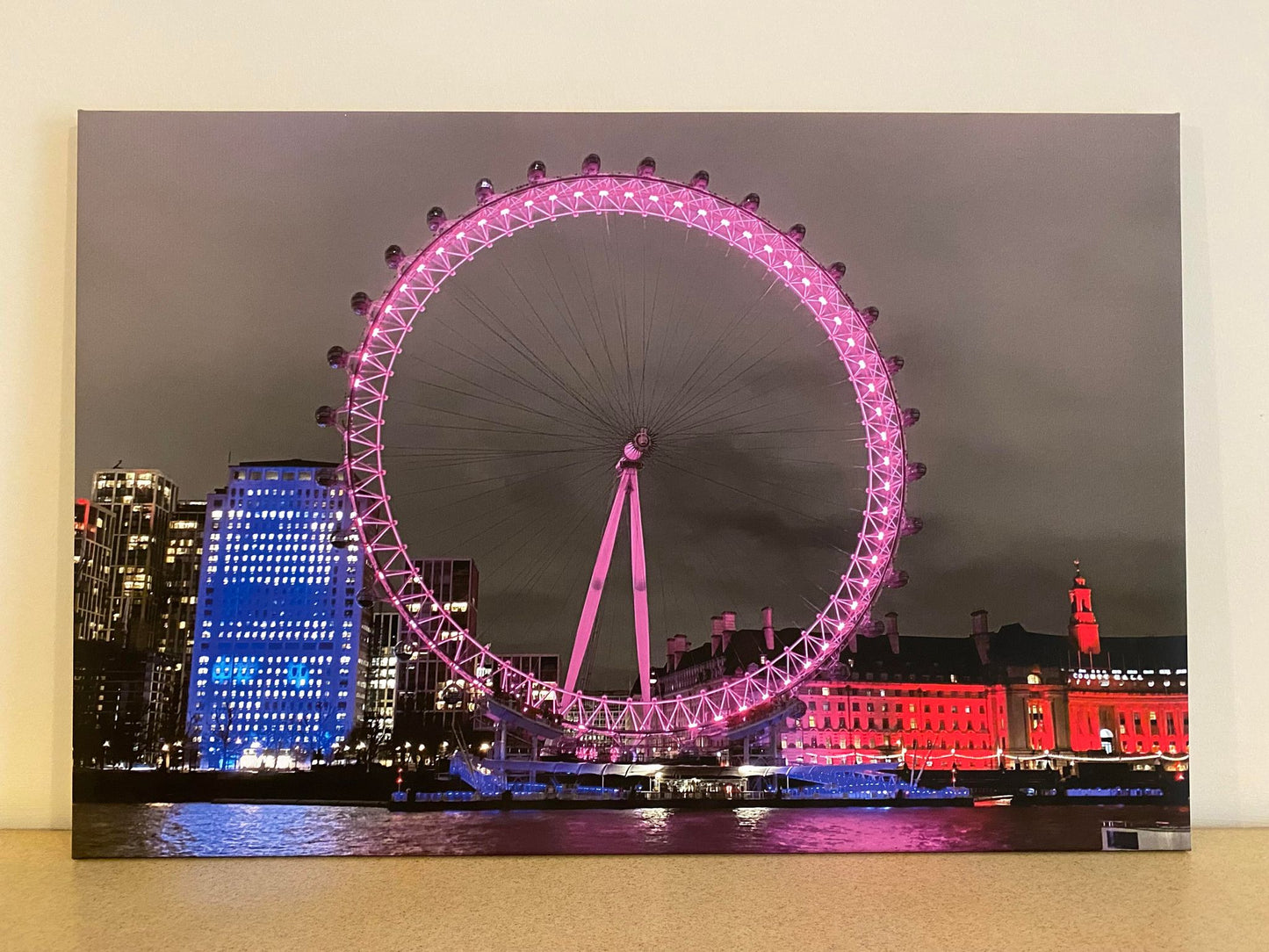 London Eye At Night - Print