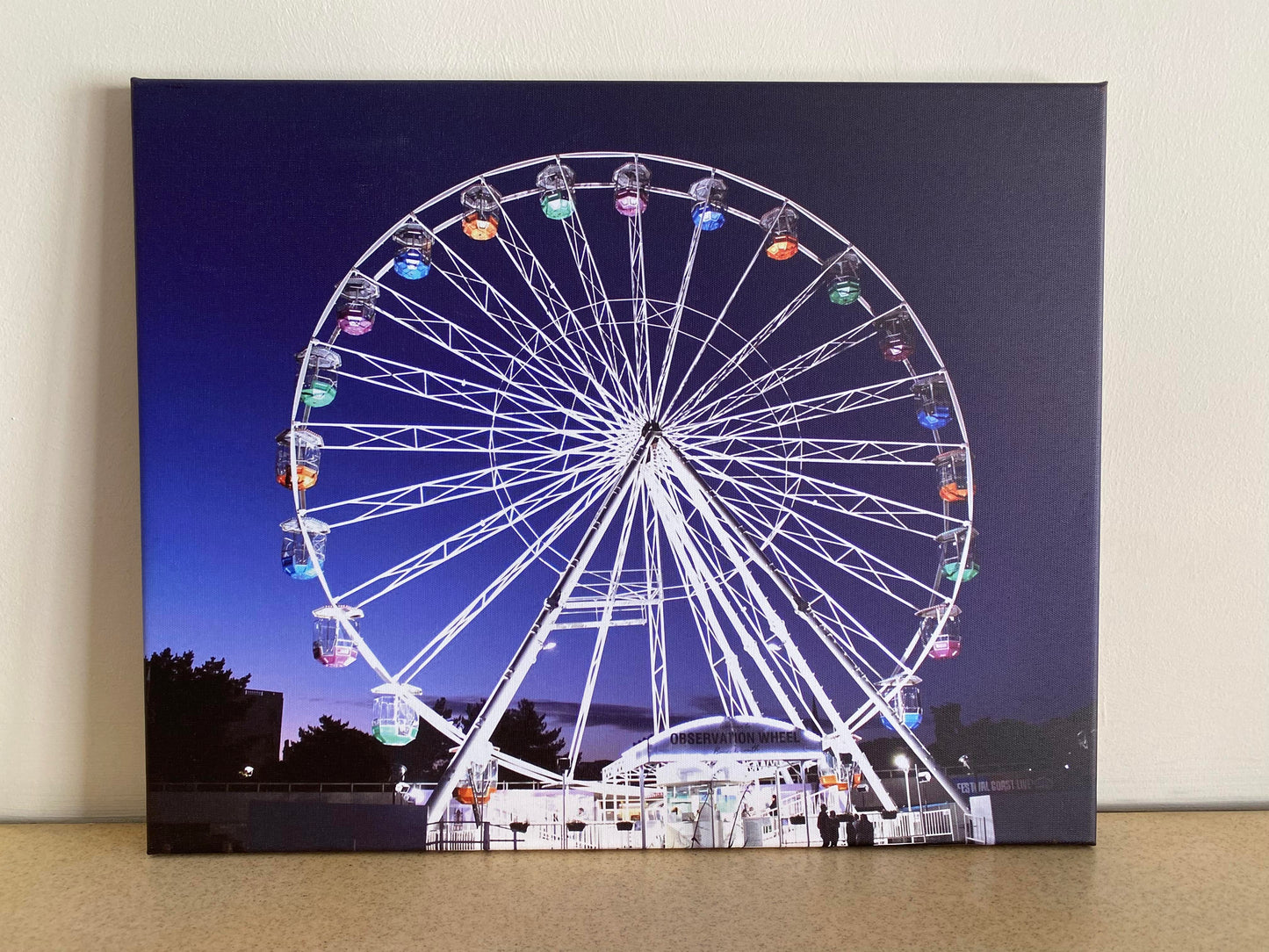 Bournemouth Observation Ferris Wheel - Print