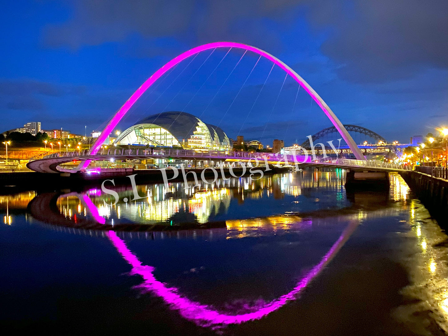 Gateshead Millennium Bridge - Print