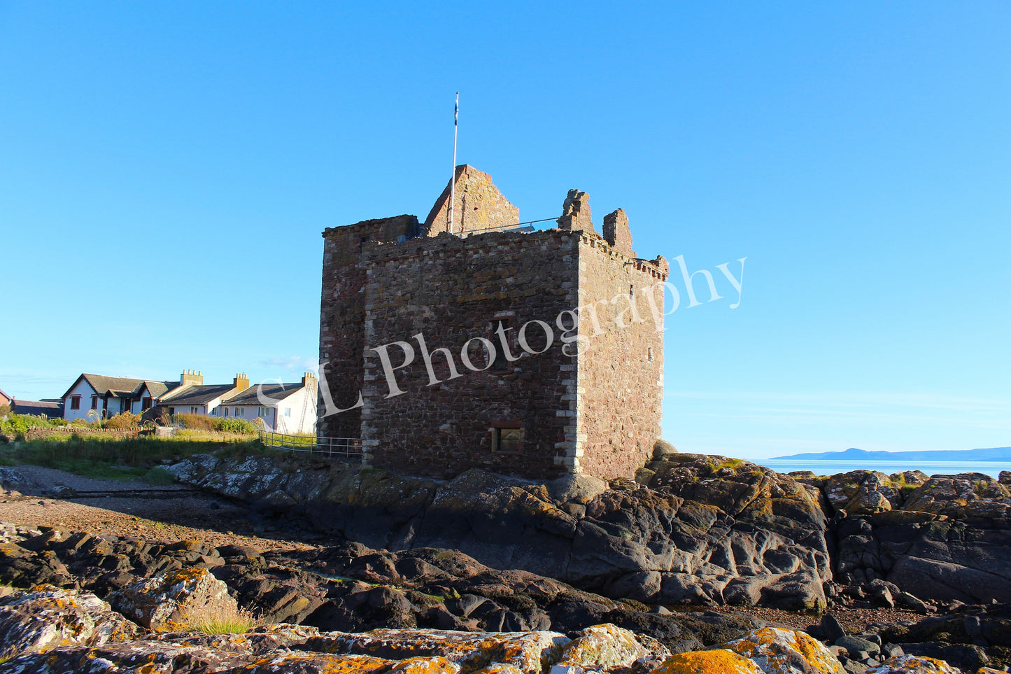 Portencross Castle, North Ayrshire - Print