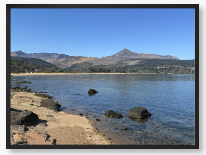Brodick Bay, Isle Of Arran - Framed Print
