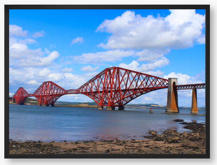 Forth Rail Bridge - Framed Print