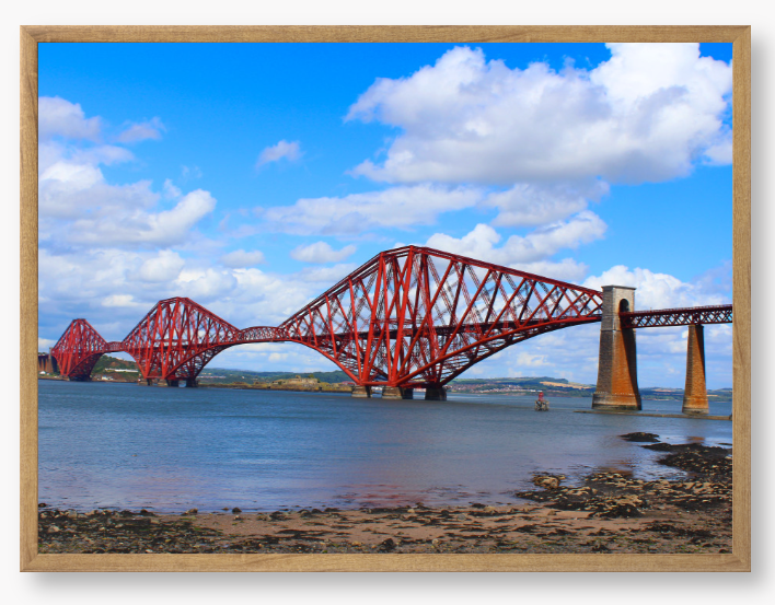 Forth Rail Bridge - Framed Print