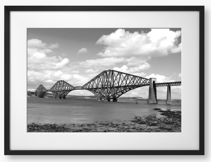 Forth Rail Bridge - Framed Print