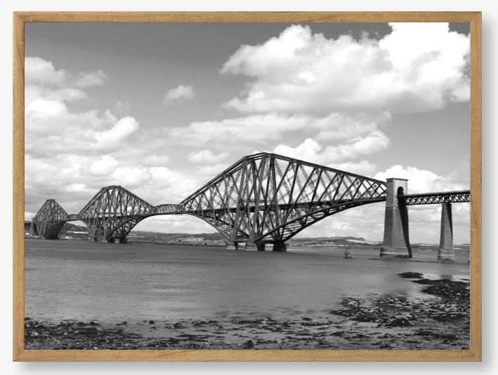 Forth Rail Bridge - Framed Print