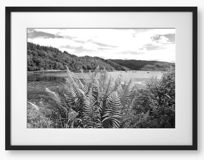 Loch Sunart, Scotland - Framed Print