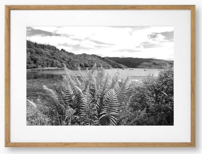 Loch Sunart, Scotland - Framed Print