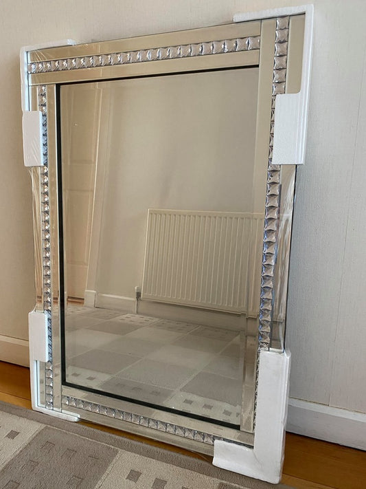 Crystal Edge - Bevelled Mirror (100 x 70cm)