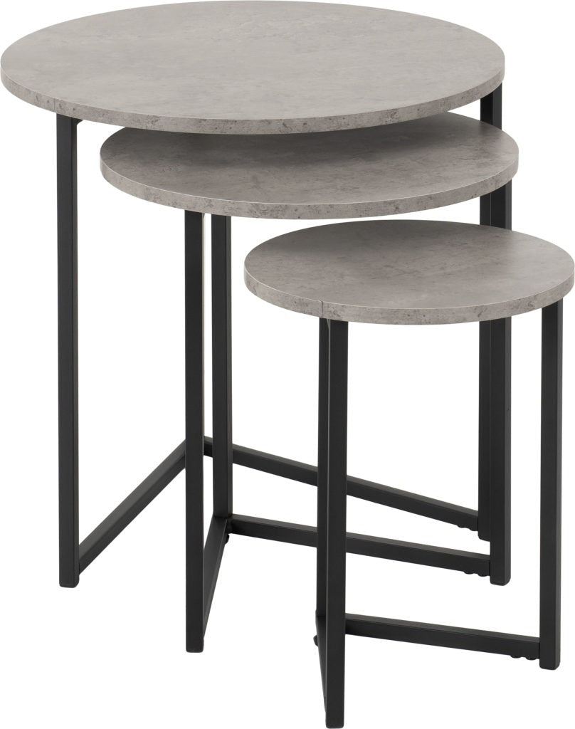 Pisa - Round Nest Of 3 Tables