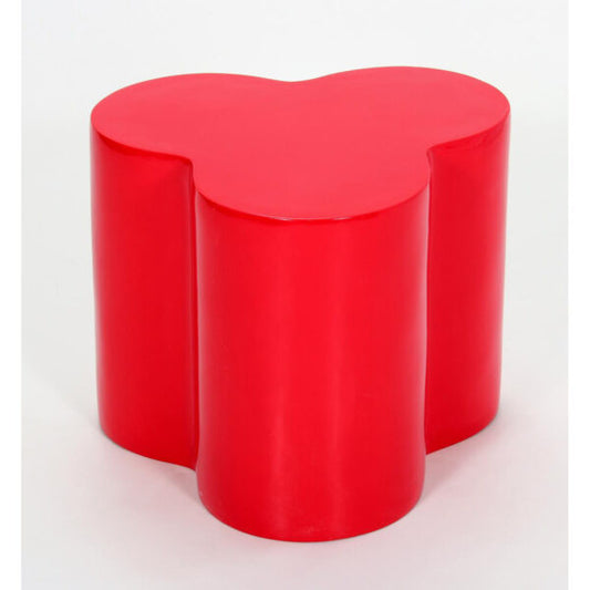 Colbert - High Gloss Lamp Table - Red
