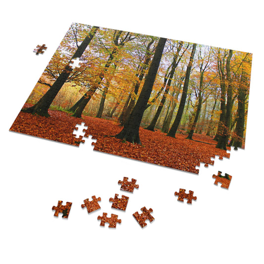 Delamere Forest In Autumn - Jigsaw Puzzle