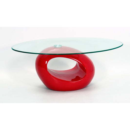 Dale - High Gloss Coffee Table - Red