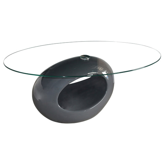 Dale - High Gloss Coffee Table - Grey