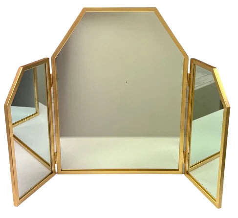 Goldthorpe - Gold Painted Dressing Table Mirror (86 x 58cm)