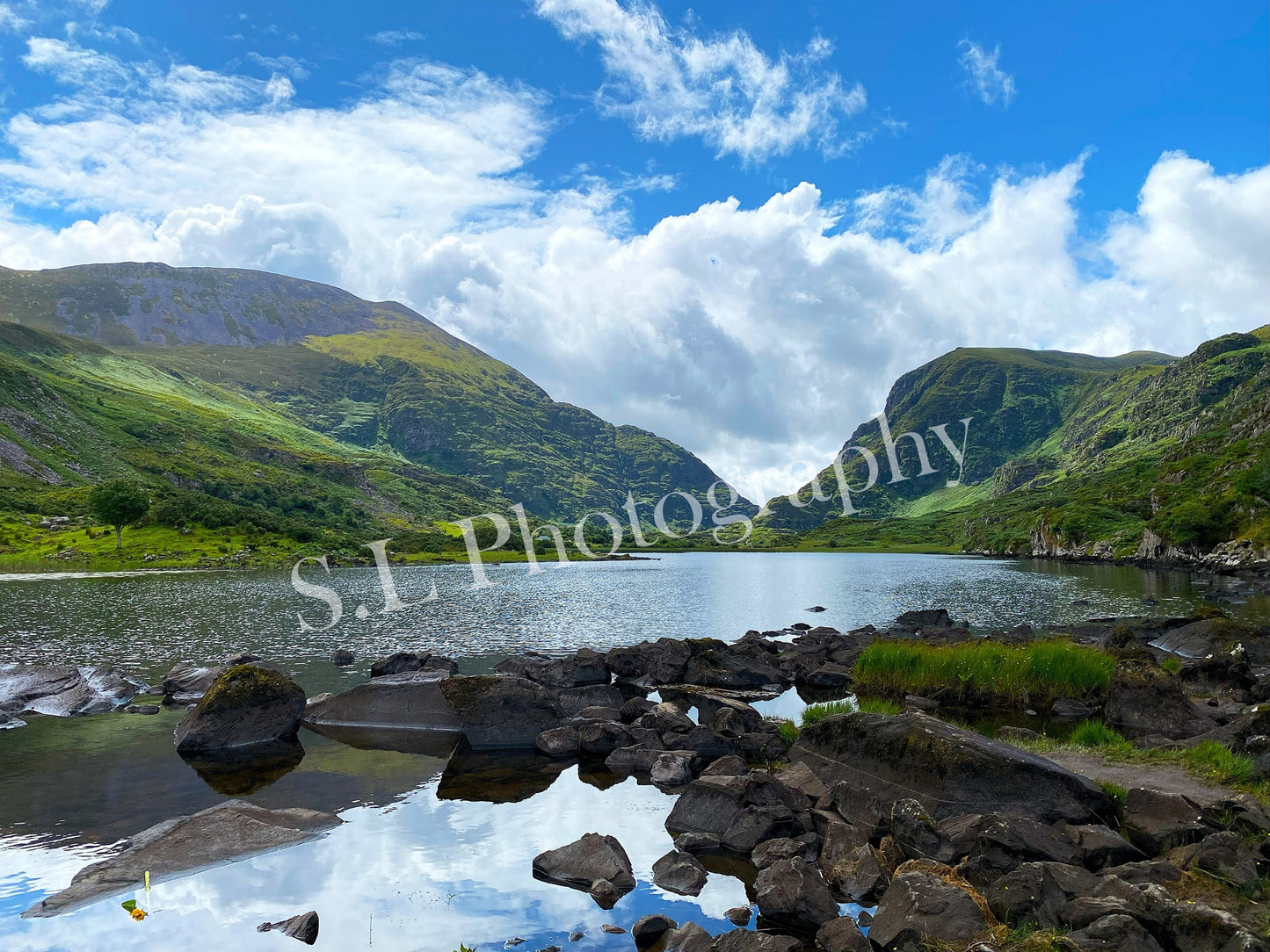 Gap Of Dunloe Black Lake, Ireland - Print