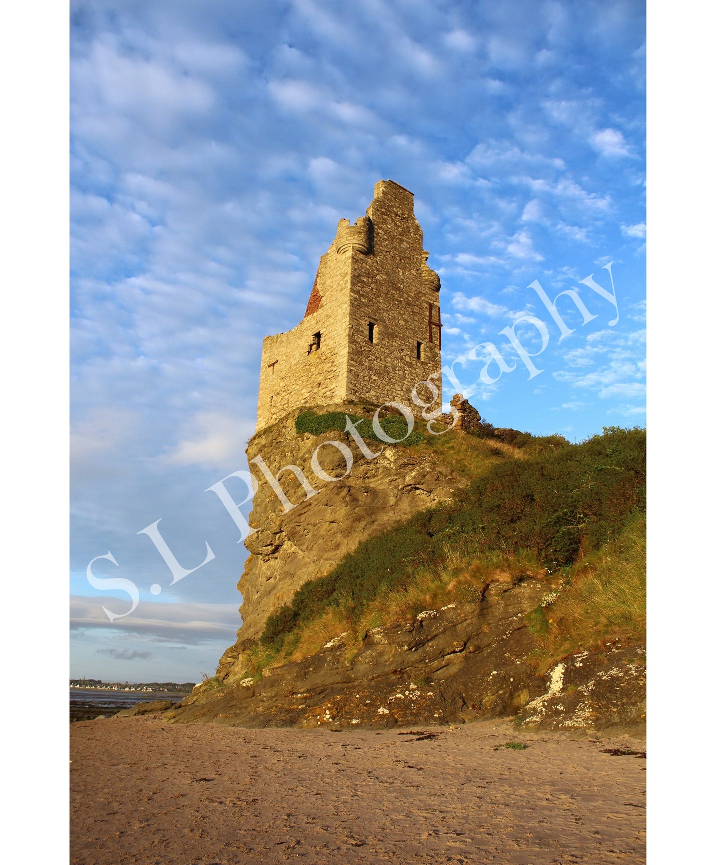 Greenan Castle Portrait - Print