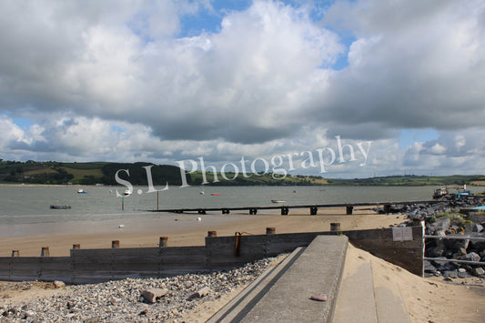 Ferryside Beach, Carmarthenshire - Print