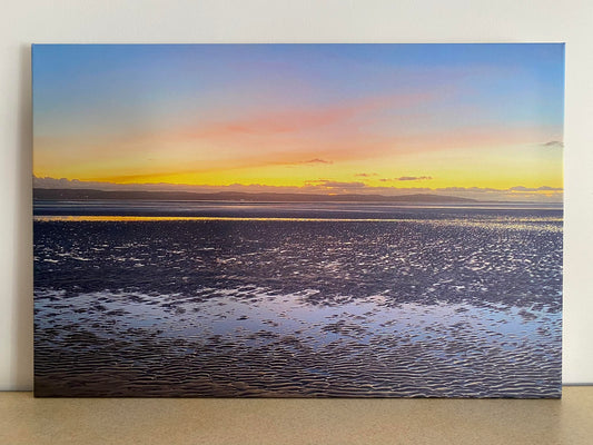 West Kirby Coastal Sunset Canvas Print
