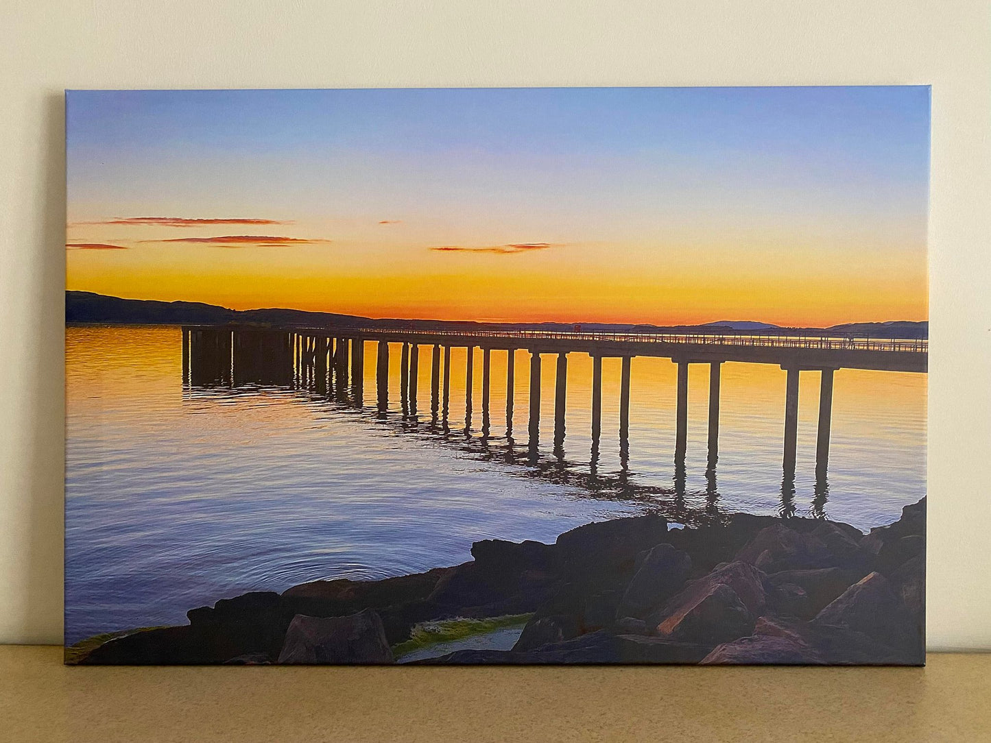 Hunterston Pier Sunset - Print