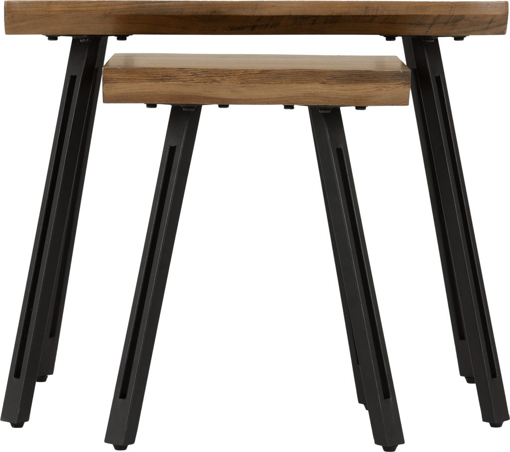 Waverley – Nest Of 2 Tables – Dark Wood