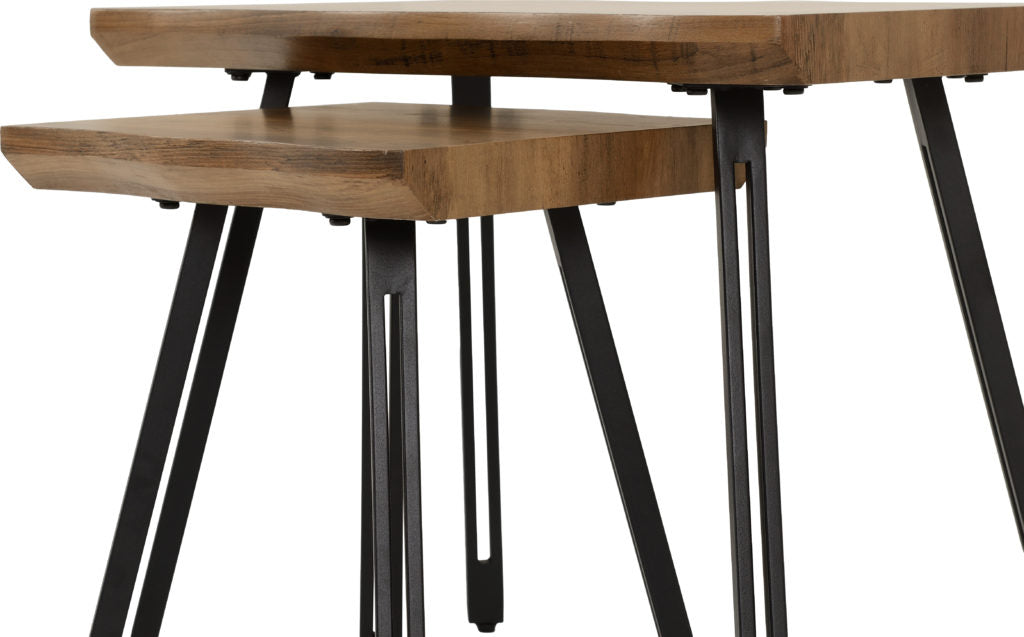 Waverley – Nest Of 2 Tables – Dark Wood