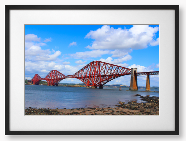 Forth Rail Bridge - Framed Print