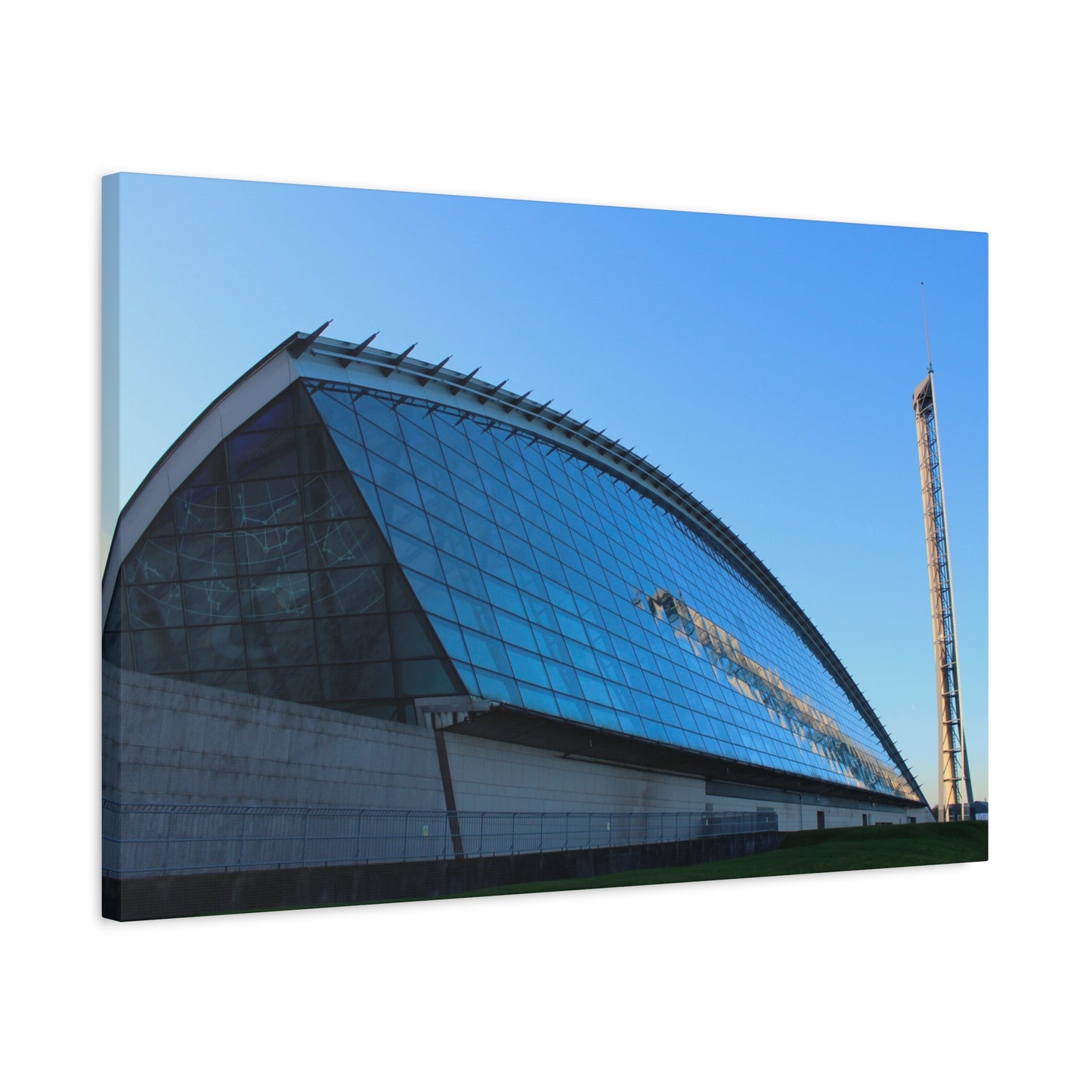 Glasgow Science Centre - Canvas Print