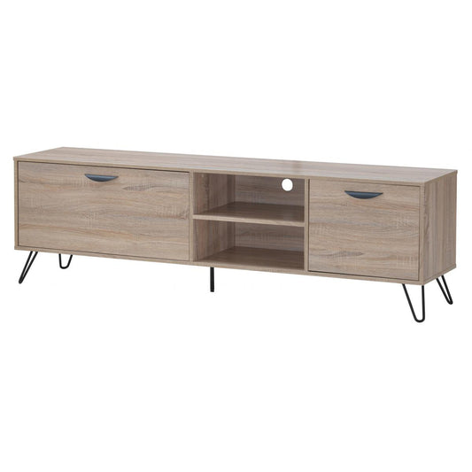 Stafford - Large TV Unit - Oak Effect