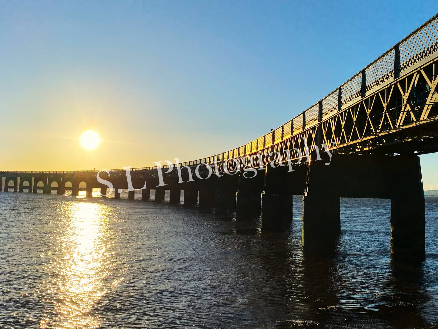 Tay Bridge Sunset - Print