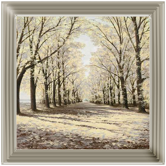 Autumn Woodlands Path – Framed Picture